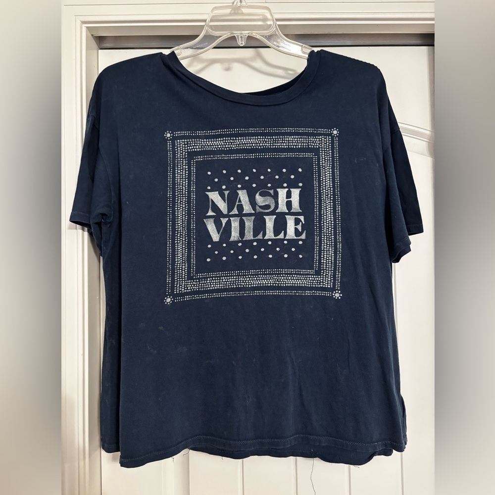 American Eagle Outfitters Navy Blue Tee